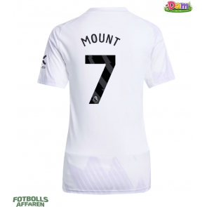 Manchester United Mason Mount #7 Bortatröja Kvinnor 2025-26 Kortärmad